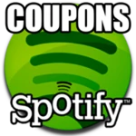 coupons for spotify android application logo